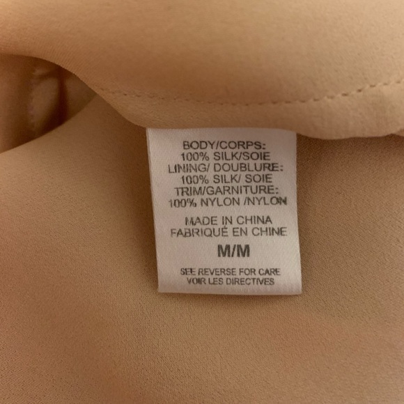 CAMI NYC Flare Lace Sleeve Silk Blouse - Picture 7 of 8